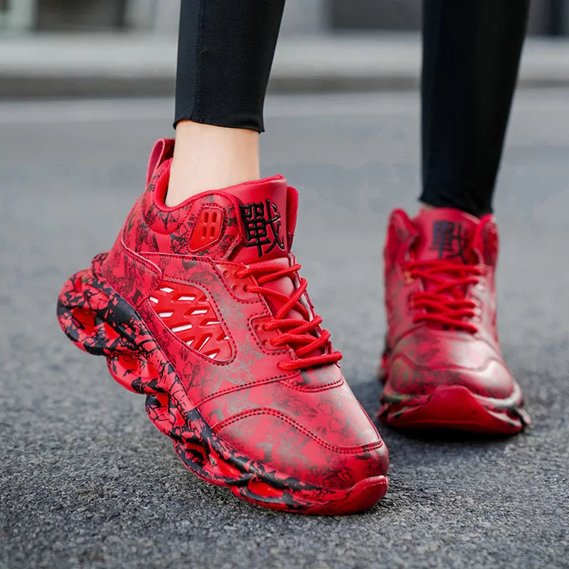 Luxury Designer Men's Sneakers Casual Platform Fashion Blade Loafers Running Shoes Male Tenis