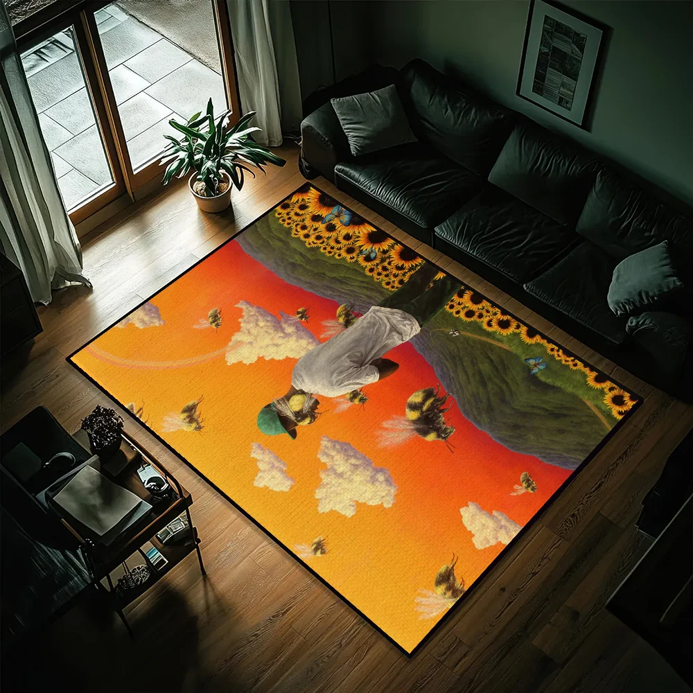 Rapper Tyler The Creator Door Mat Entrance Non-slip Washable Kitchen Carpet Living Room Hallway Rug Bathroom Decoration
