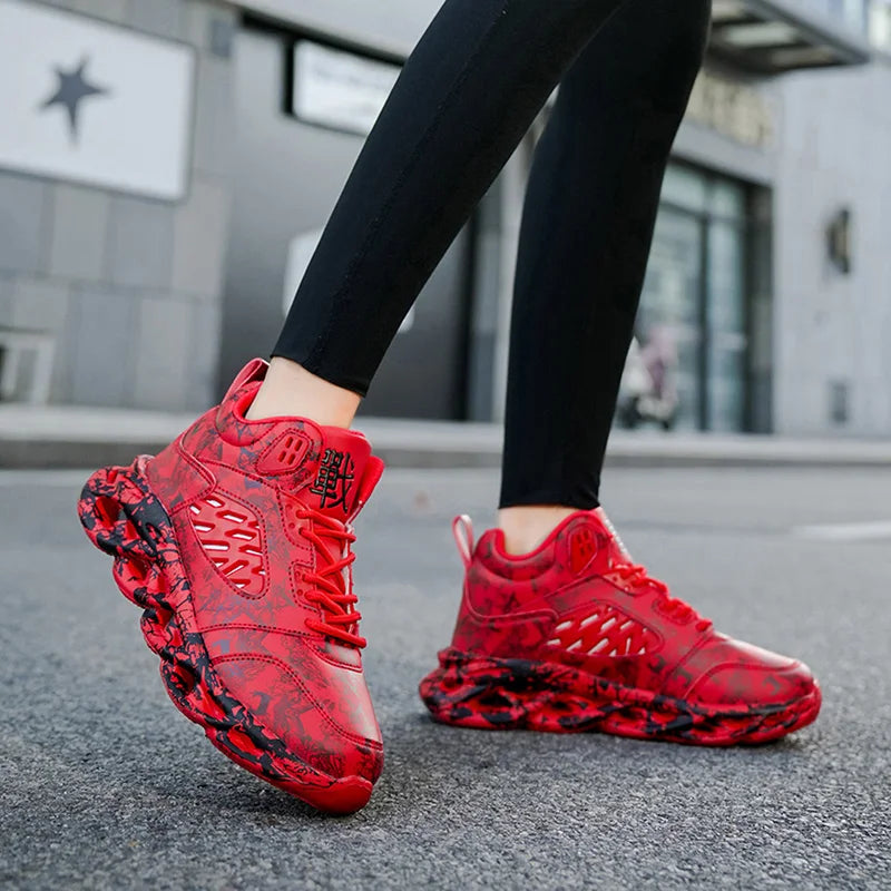 Luxury Designer Men's Sneakers Casual Platform Fashion Blade Loafers Running Shoes Male Tenis