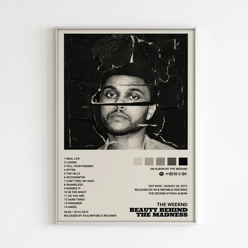 Hip Hop Print Posters Music Album Star The Weeknd For Living Room Canvas Painting Art Home Decoration Wall Decor Picture Gift