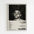 Hip Hop Print Posters Music Album Star The Weeknd For Living Room Canvas Painting Art Home Decoration Wall Decor Picture Gift