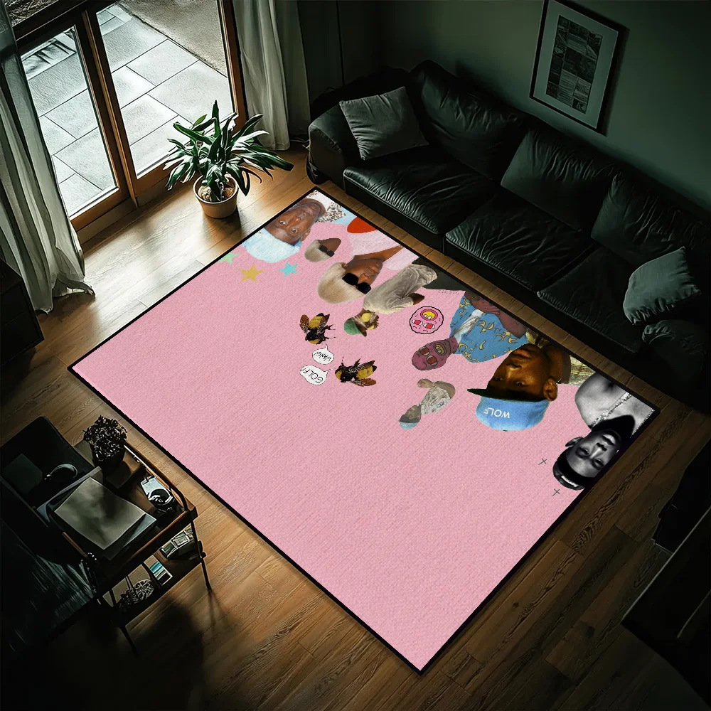 Rapper Tyler The Creator Door Mat Entrance Non-slip Washable Kitchen Carpet Living Room Hallway Rug Bathroom Decoration