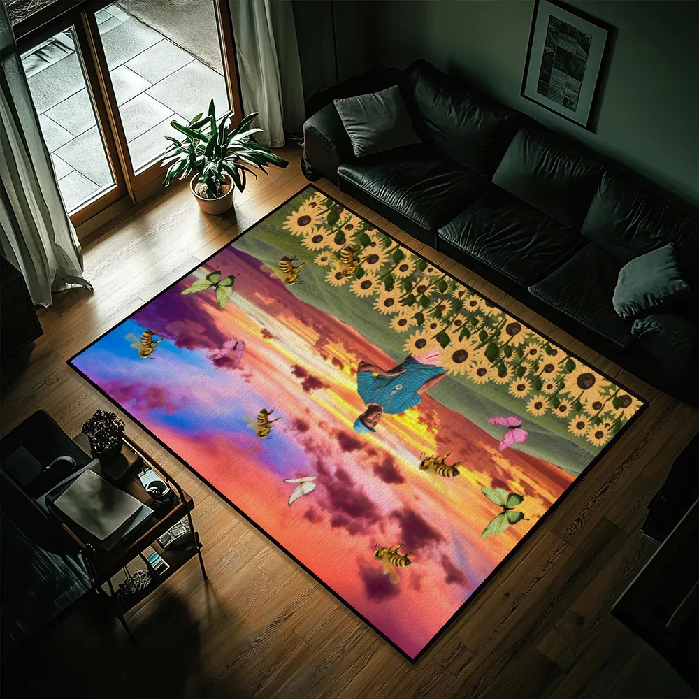 Rapper Tyler The Creator Door Mat Entrance Non-slip Washable Kitchen Carpet Living Room Hallway Rug Bathroom Decoration