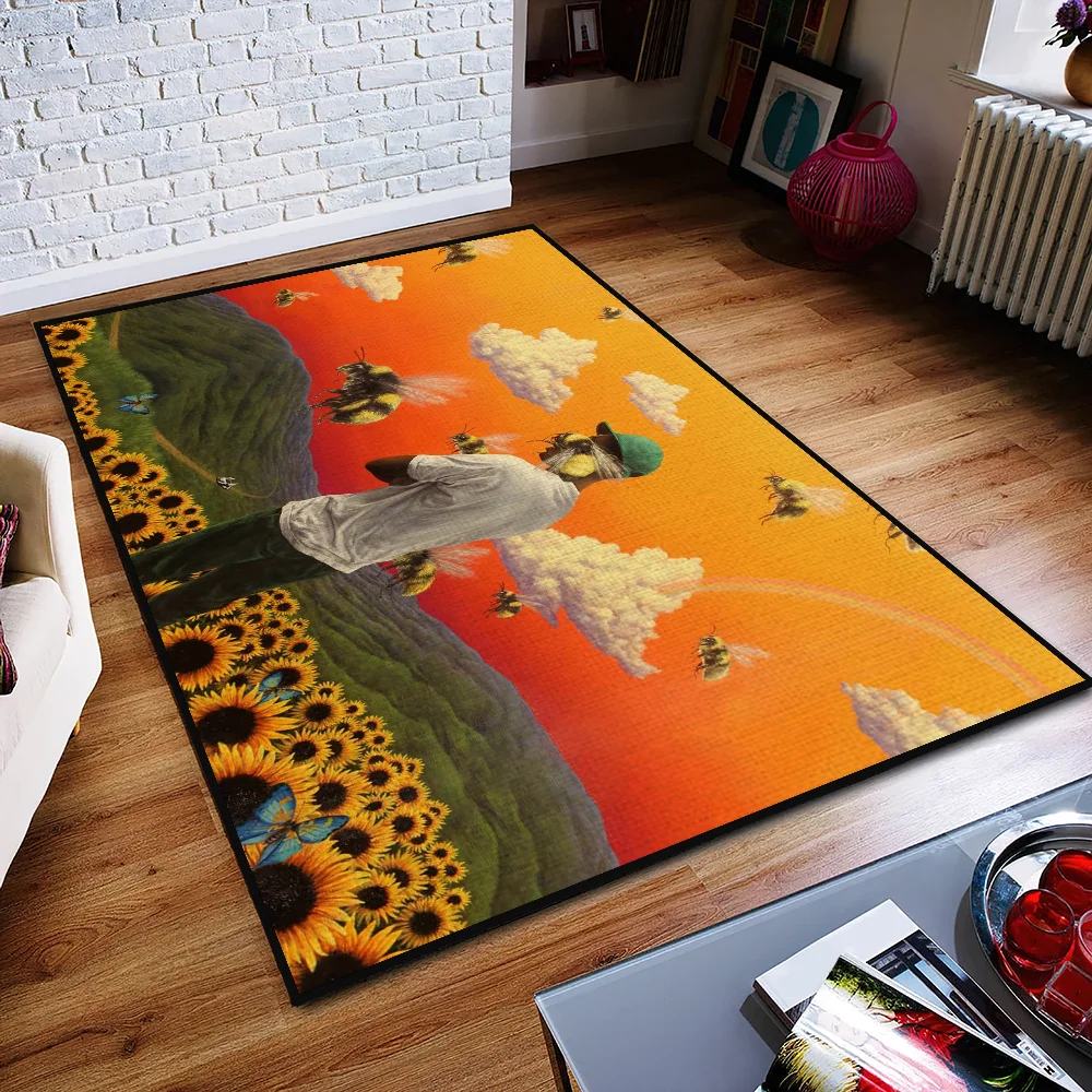 Rapper Tyler The Creator Door Mat Entrance Non-slip Washable Kitchen Carpet Living Room Hallway Rug Bathroom Decoration