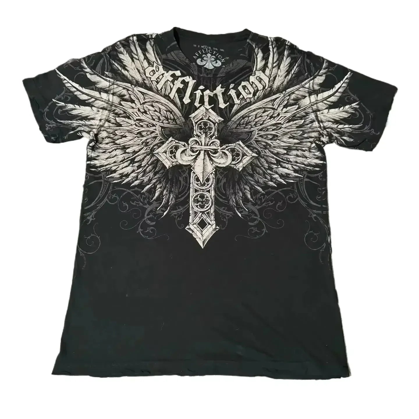 Y2K American Skull Pattern Long Sleeved T Shirt Fashion Round Neck Oversized T Shirt New Mens Womens Casual Gothic Clothing Tops