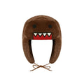Unique Cartoon Design Embroidery Warm Coral Velvet Lei Feng Hat Autumn Winter Outdoor Ear Protection Fashionable Cap